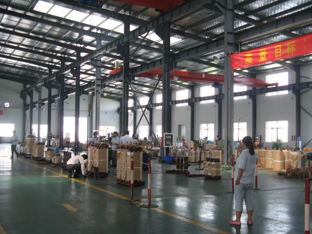 资阳变压器生产车间